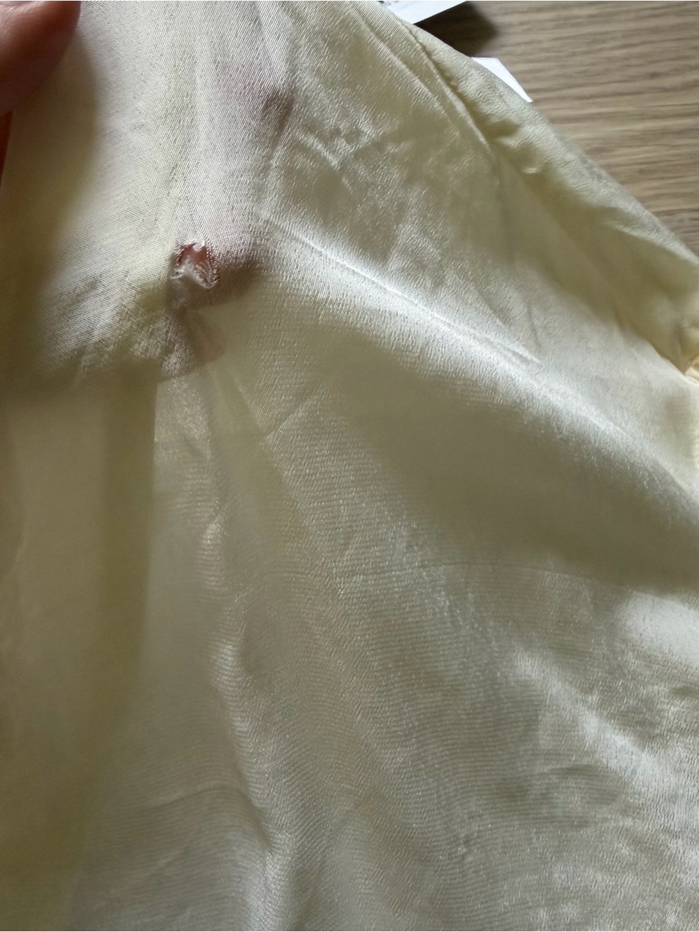 ba&sh Ivory Button-Front V-Neck Blouse - Picture 4 of 7